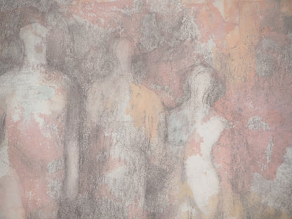 Henry MOORE : Modèles nus - Lithographie signée