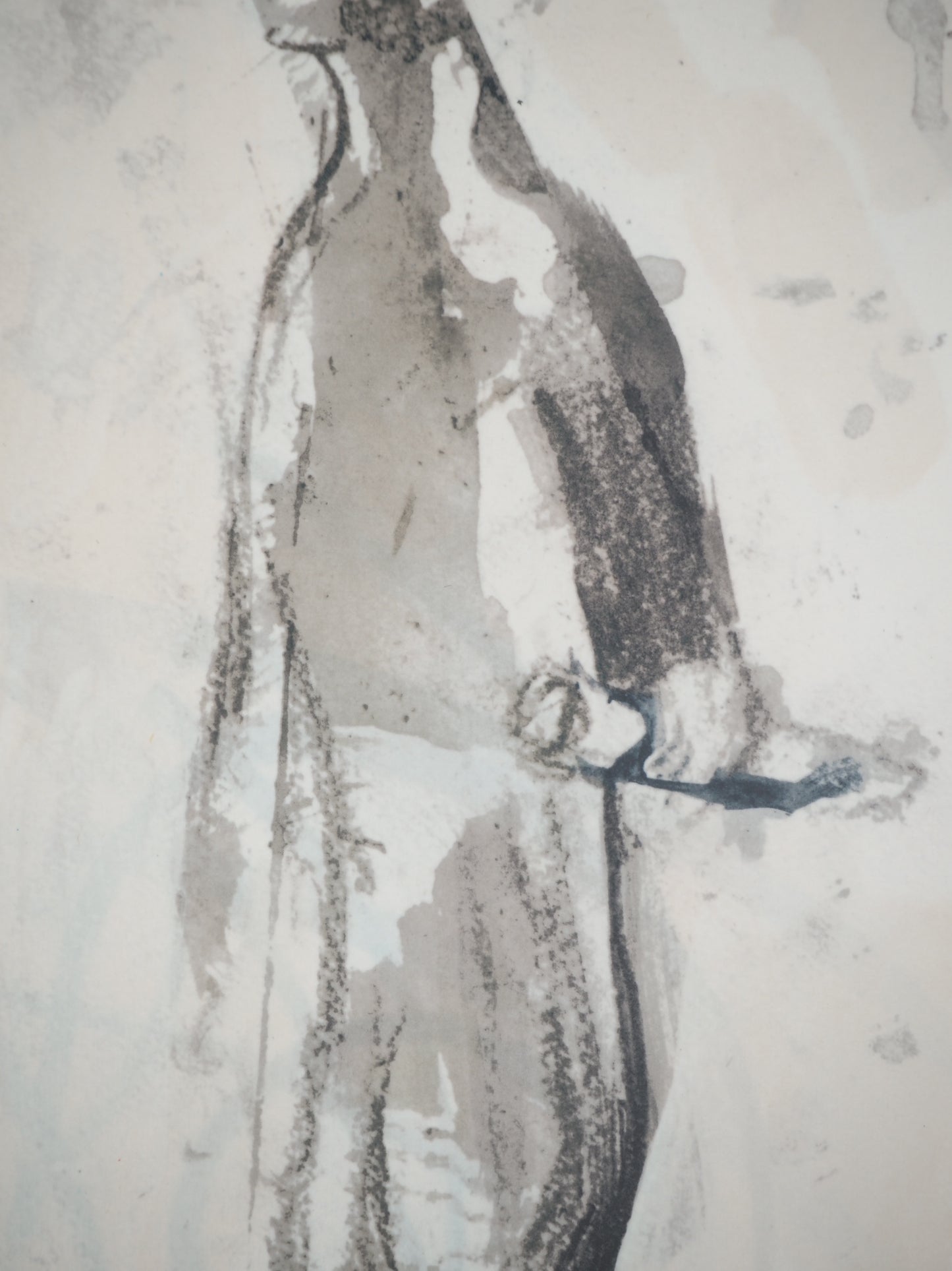 Henry MOORE : Les trois grandes figures - Lithographie signée