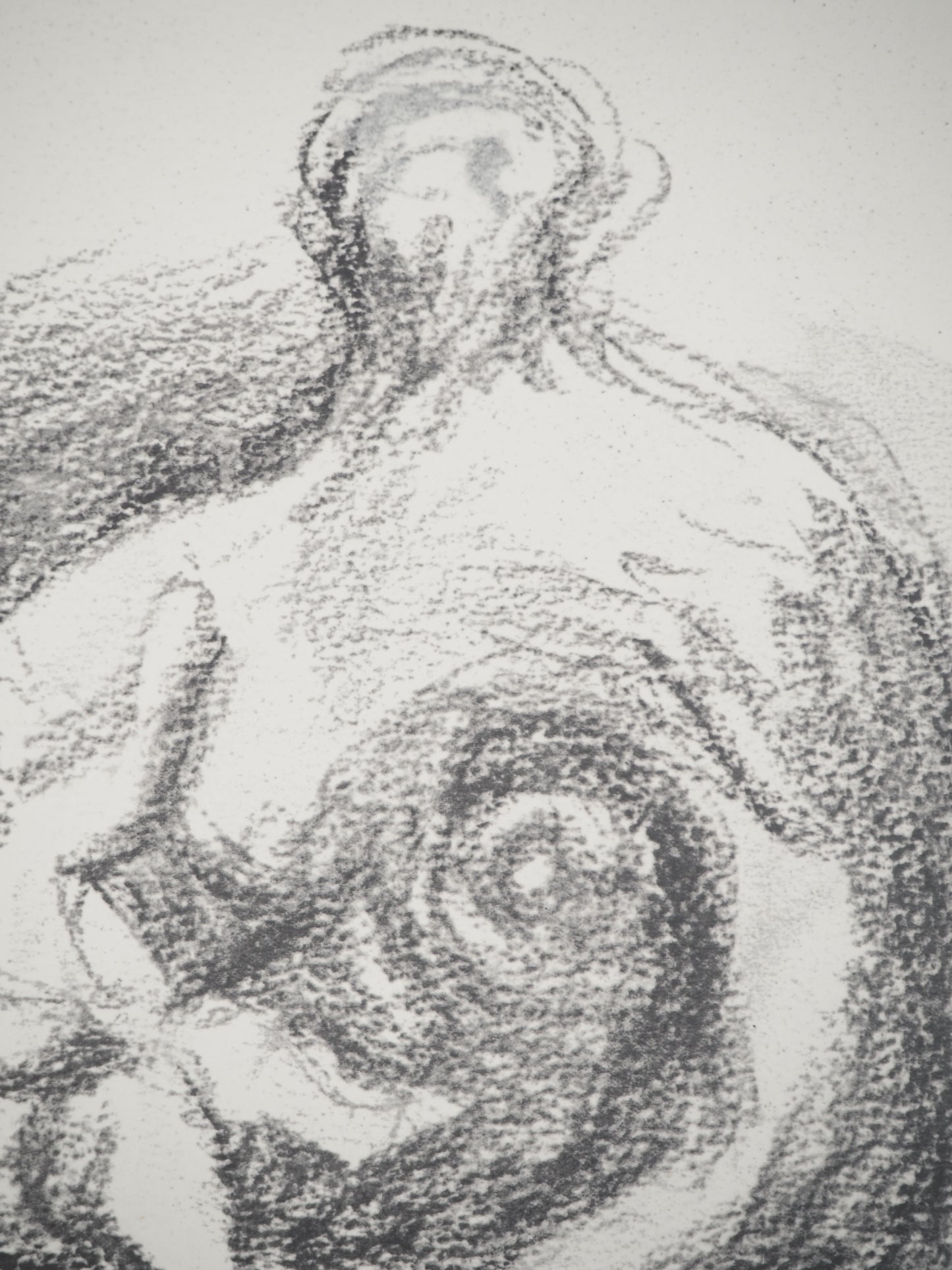 Henry MOORE : Tendre enfance - Lithographie signée