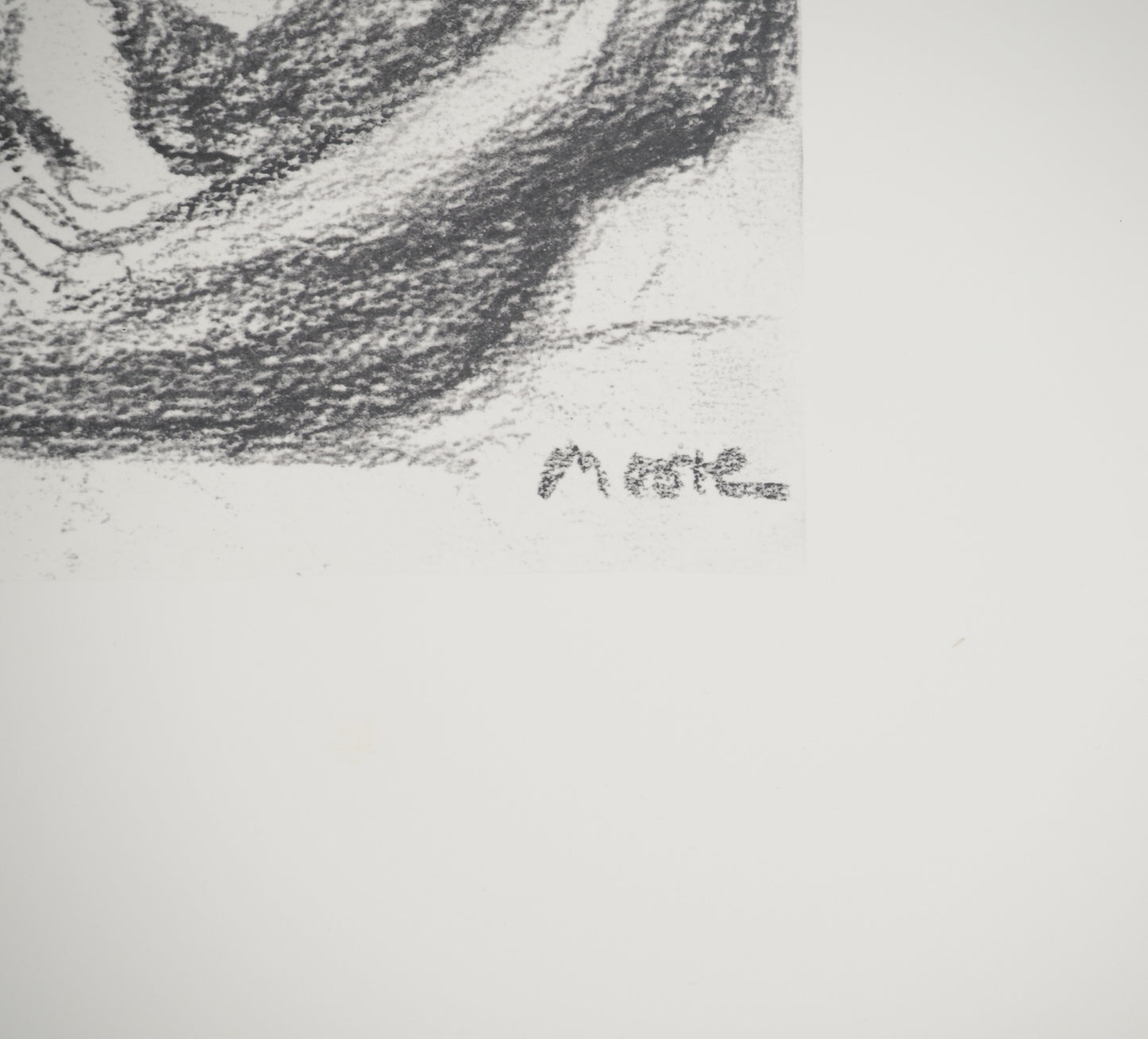 Henry MOORE : Tendre enfance - Lithographie signée