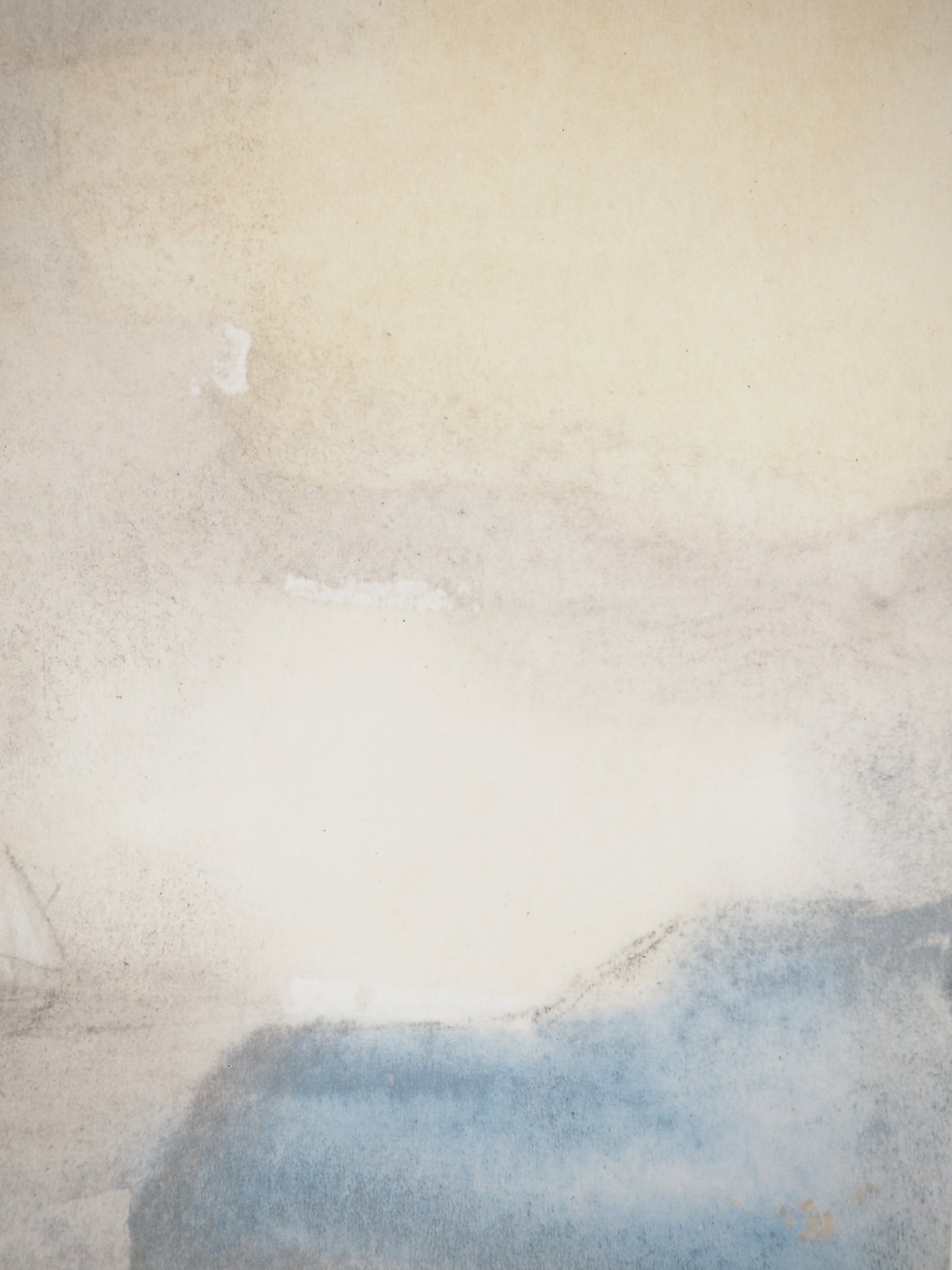 Henry MOORE : Au loin la Mer - Lithographie signée