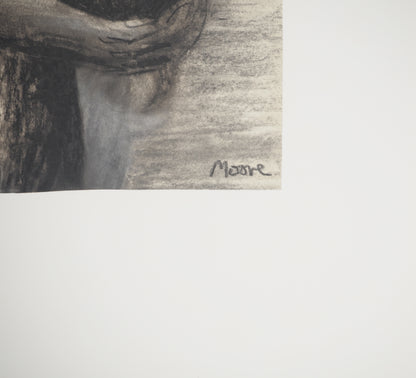 Henry MOORE : L'étreinte - Lithographie signée
