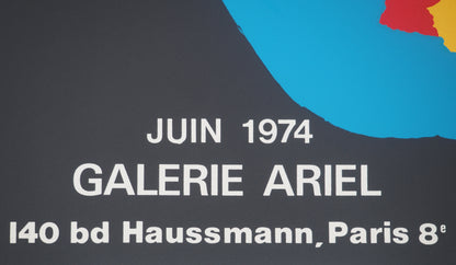 Karel APPEL : Ariel - Lithographie originale signée