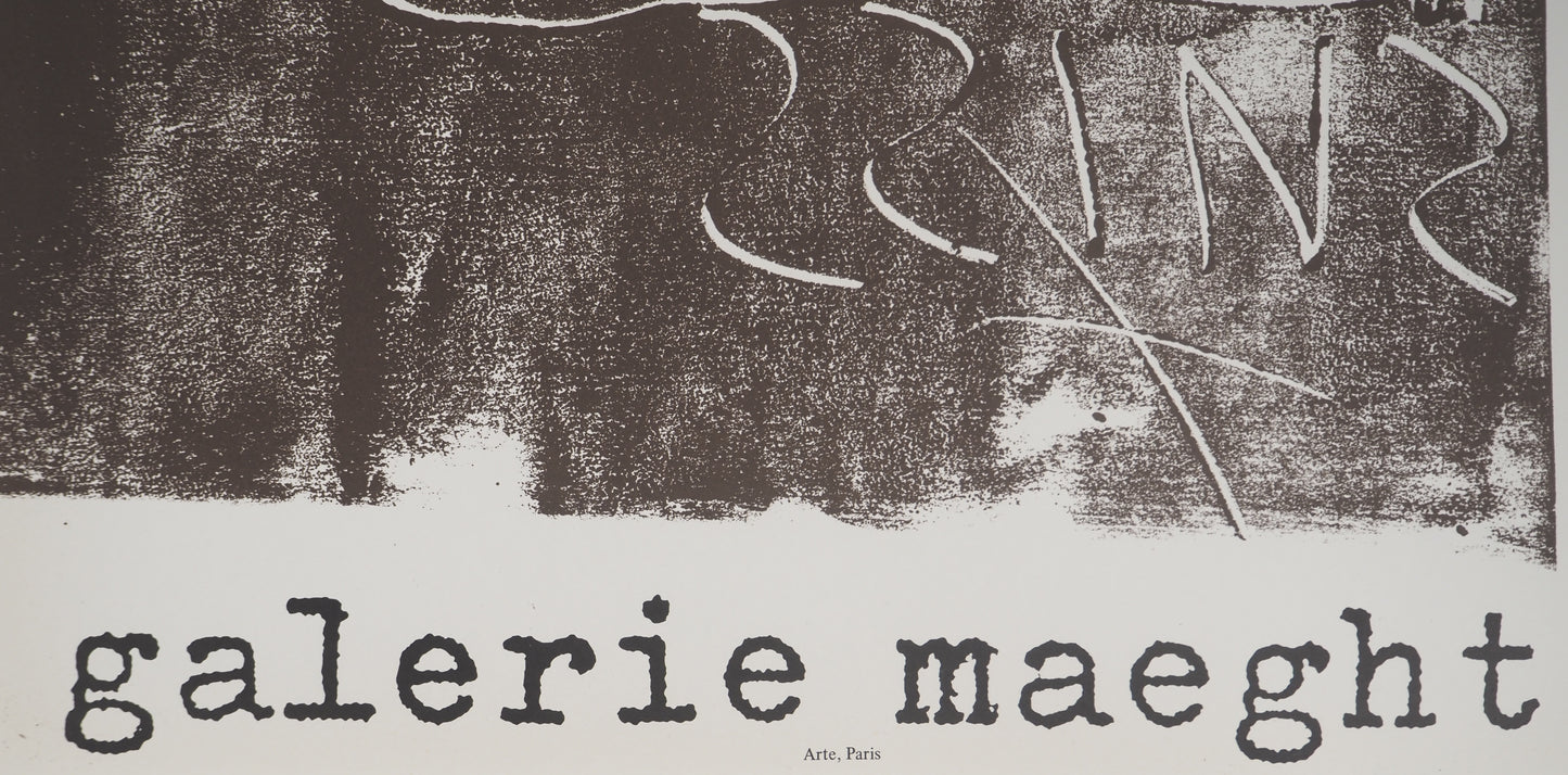 Antoni TAPIES : Monotypes - Lithographie originale