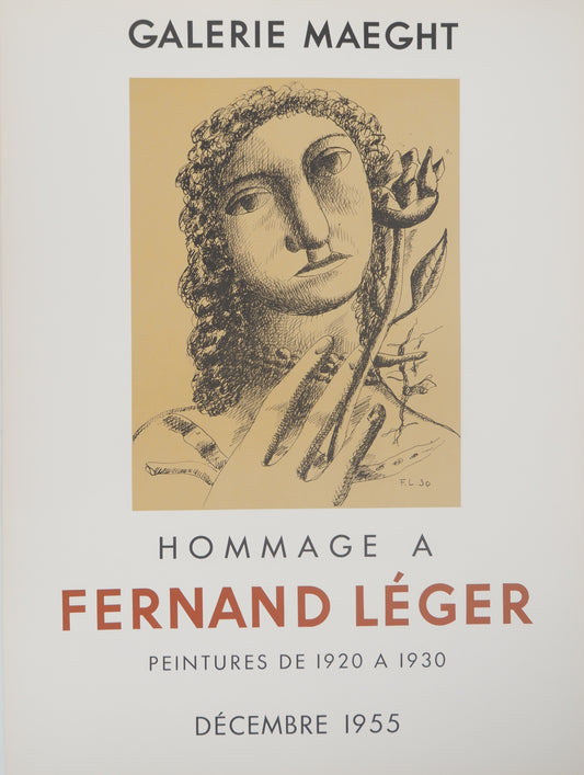 Fernand LEGER : Hommage à l'artiste - Lithographie signée