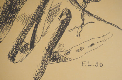 Fernand LEGER : Hommage à l'artiste - Lithographie signée