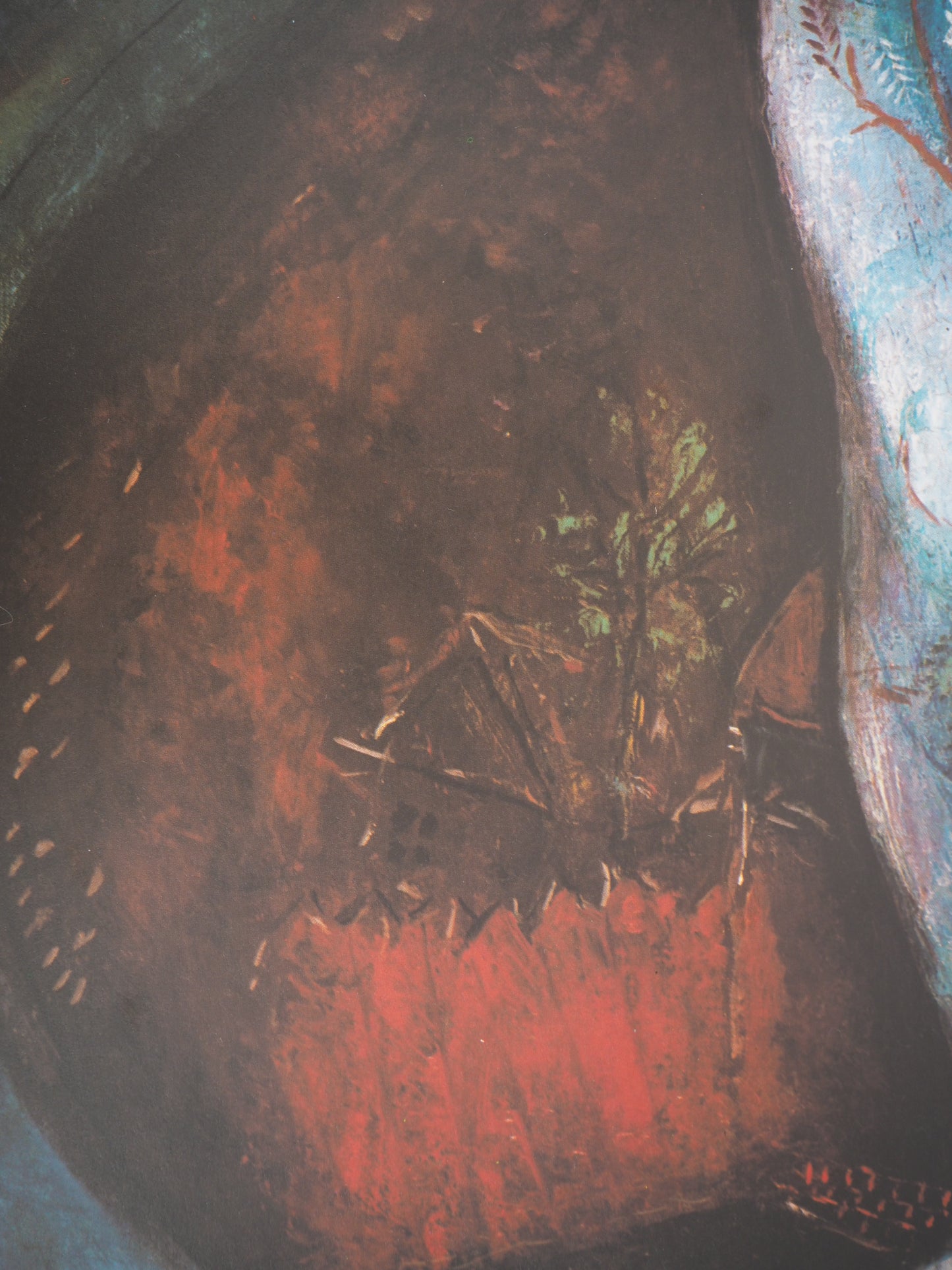 Marc CHAGALL : Le jongleur - Affiche originale signée