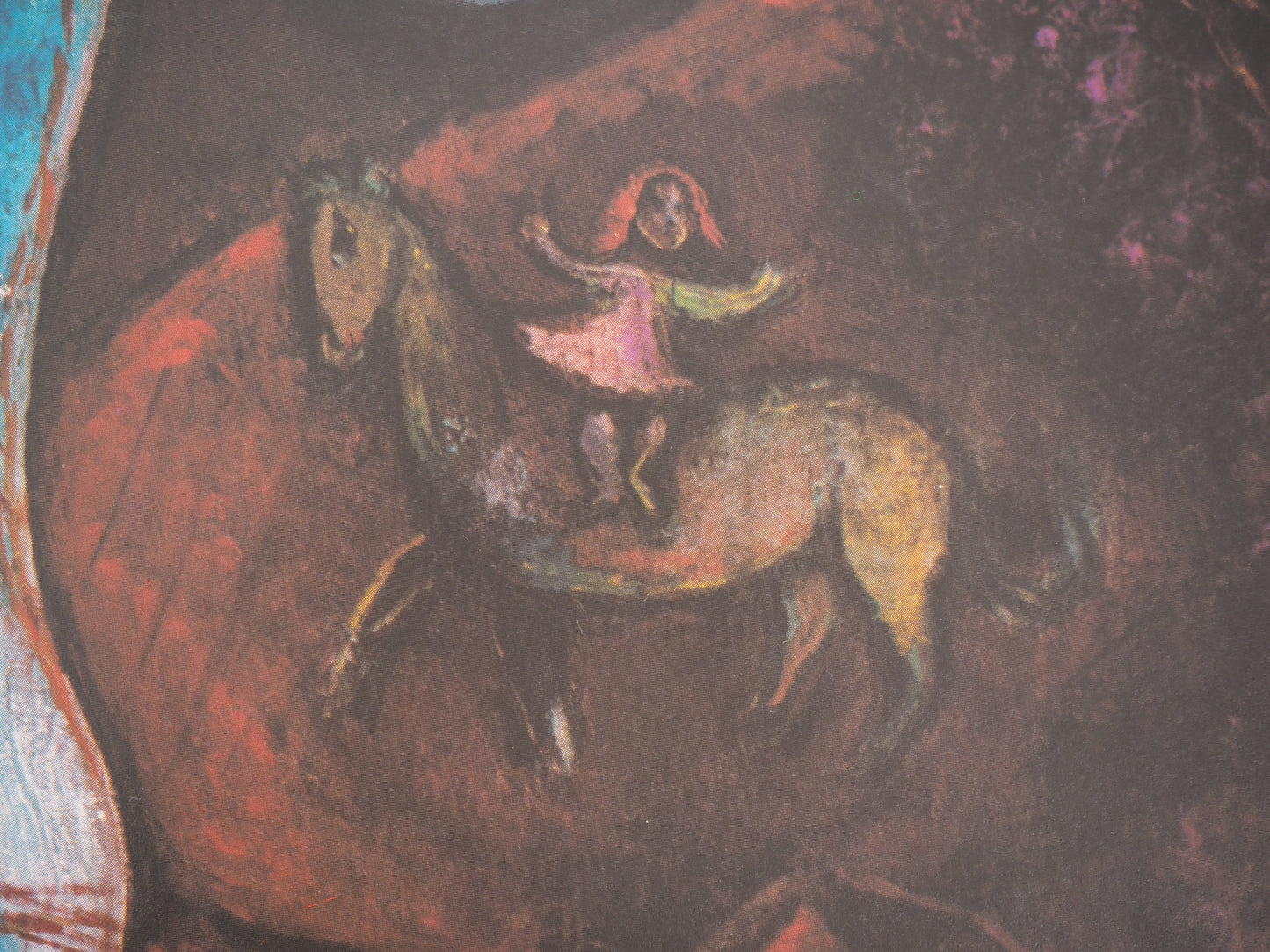 Marc CHAGALL : Le jongleur - Affiche originale signée