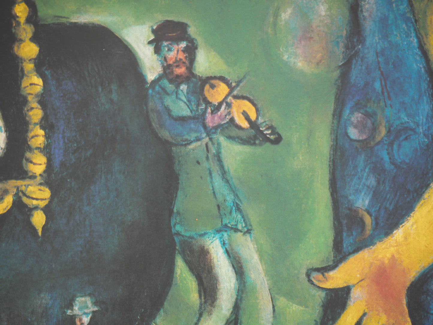 Marc CHAGALL : Le jongleur - Affiche originale signée