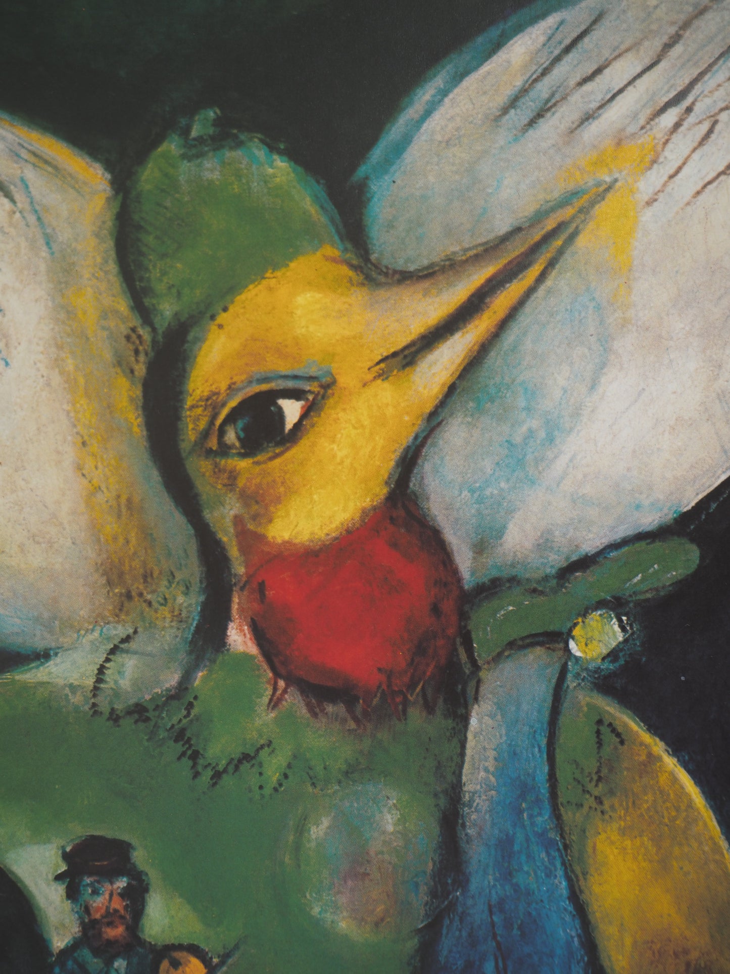 Marc CHAGALL : Le jongleur - Affiche originale signée