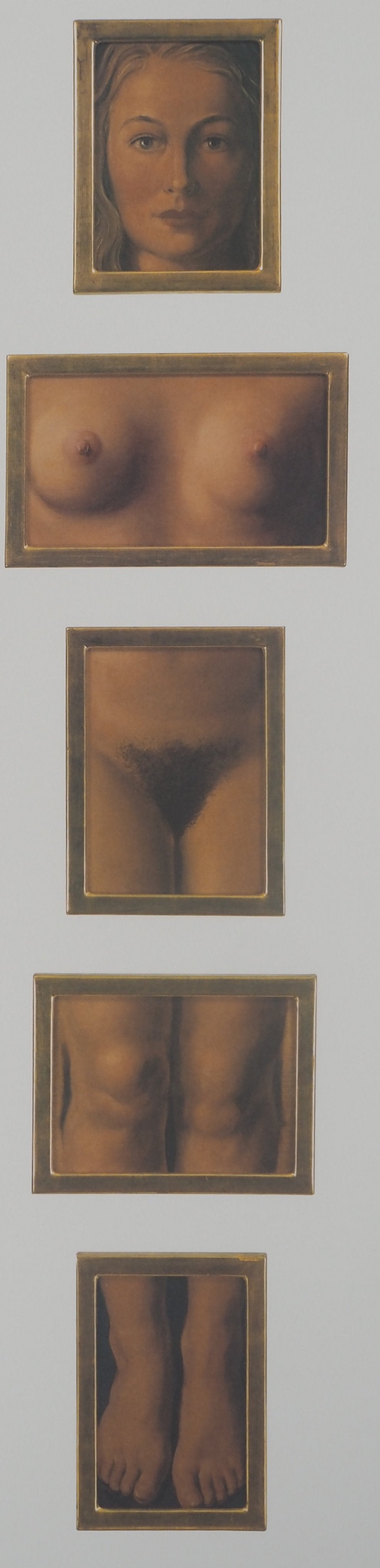 René MAGRITTE : Evidence éternelle - Affiche en couleurs