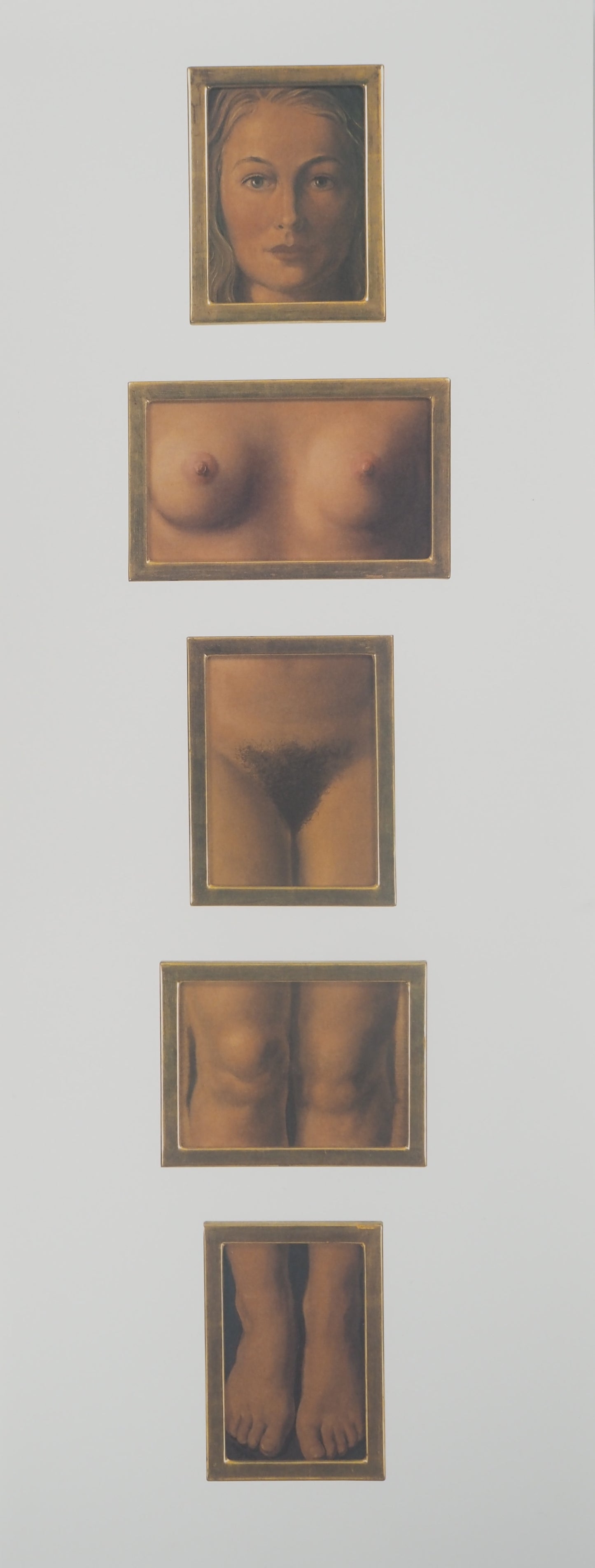 René MAGRITTE : Evidence éternelle - Affiche en couleurs