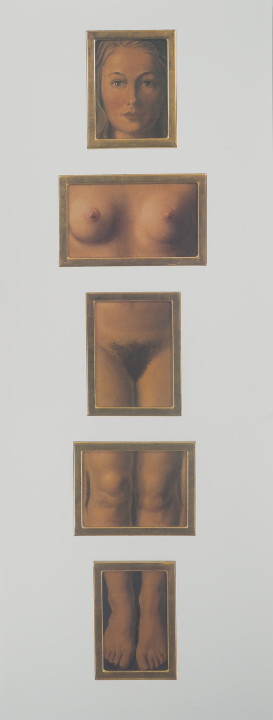 René MAGRITTE : Evidence éternelle - Affiche en couleurs