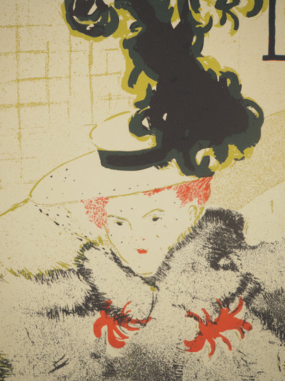 Henri DE TOULOUSE LAUTREC : La Revue blanche - Affiche originale