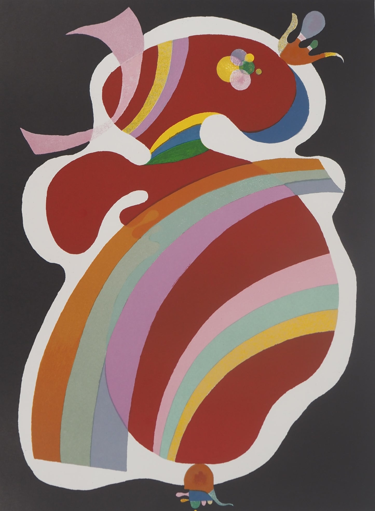 Vassily KANDINSKY : Période parisienne - Lithographie en couleurs