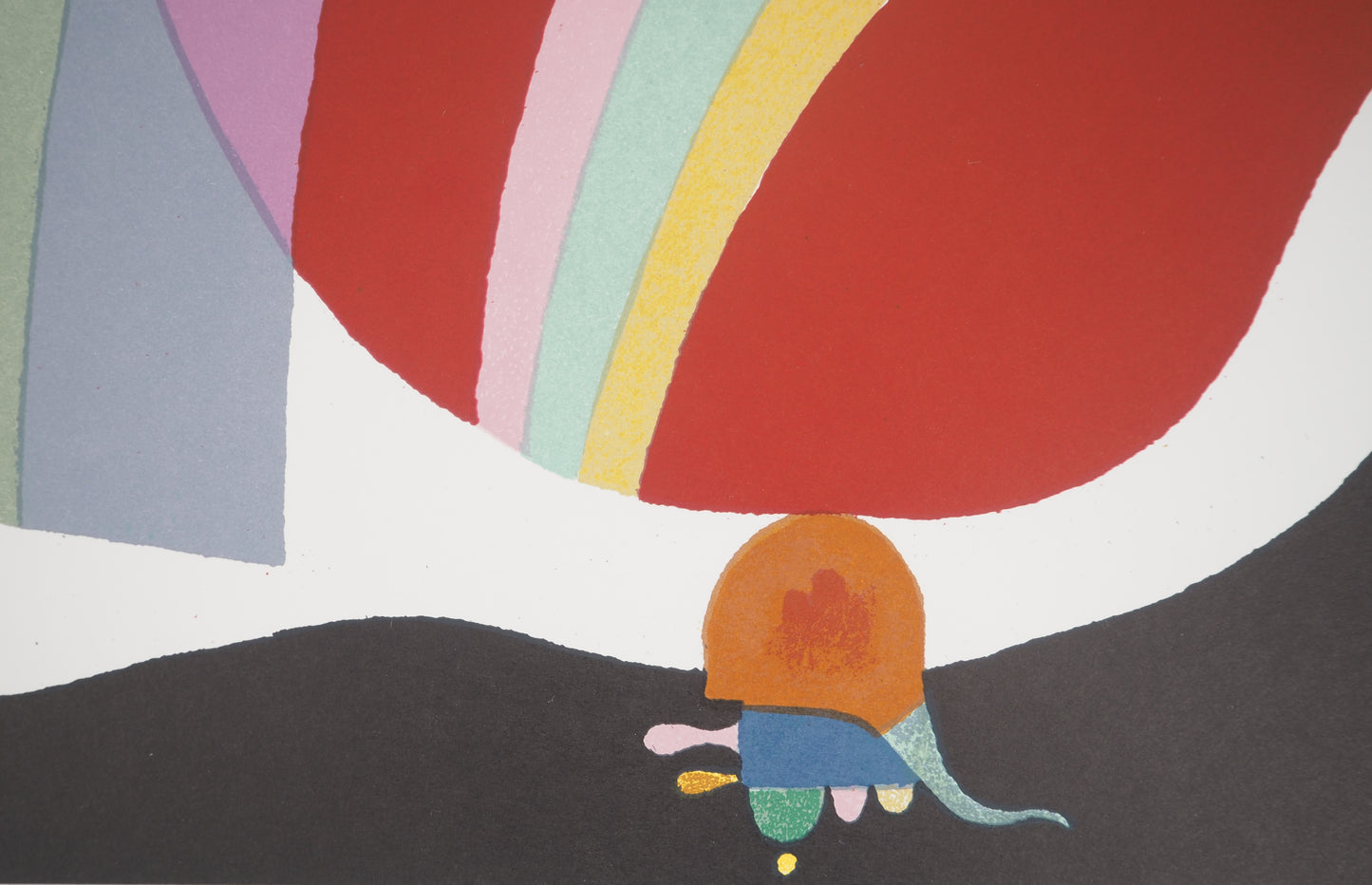 Vassily KANDINSKY : Période parisienne - Lithographie en couleurs