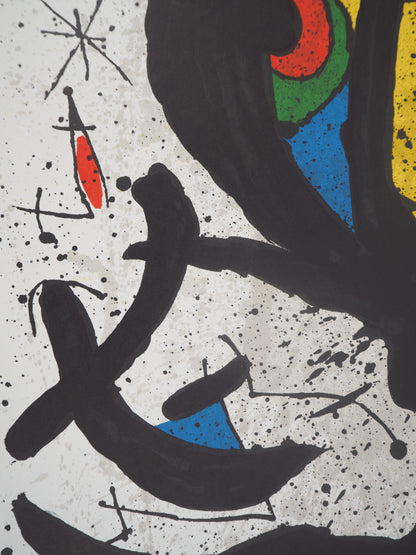 Joan MIRO : Agora - Affiche en lithographie originale signée