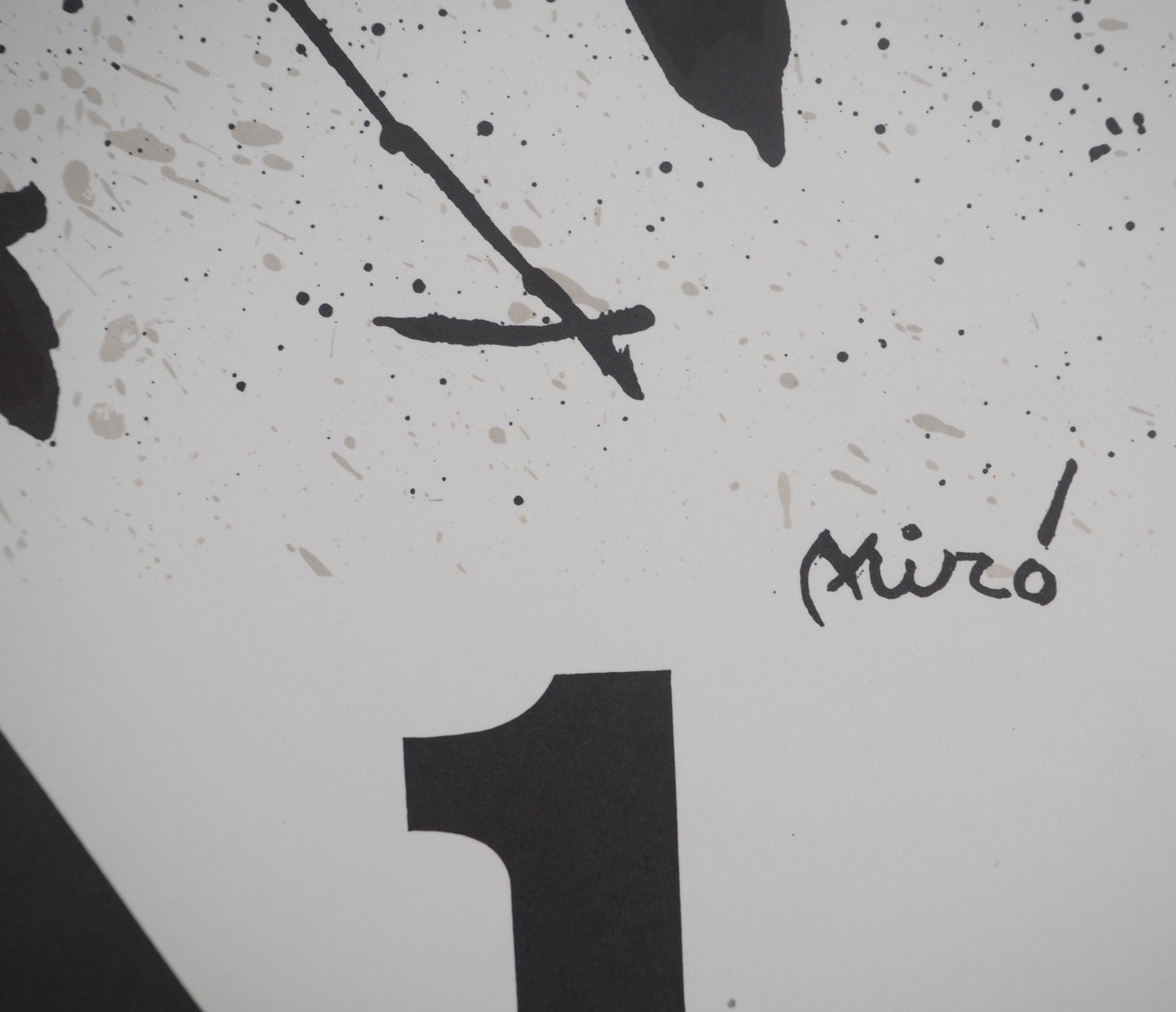 Joan MIRO : Agora - Affiche en lithographie originale signée