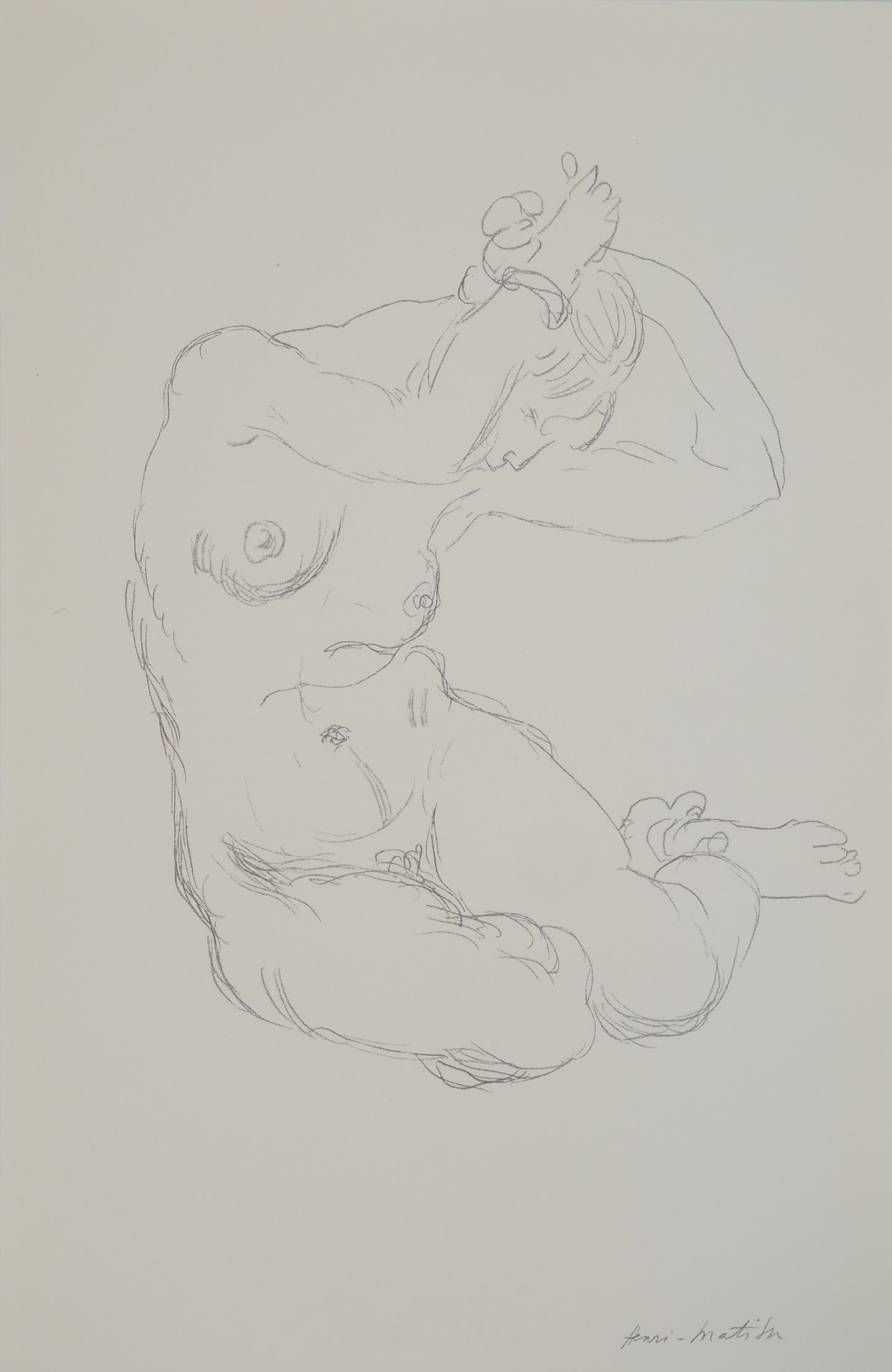 Henri MATISSE : Nu au repos - Lithographie signée