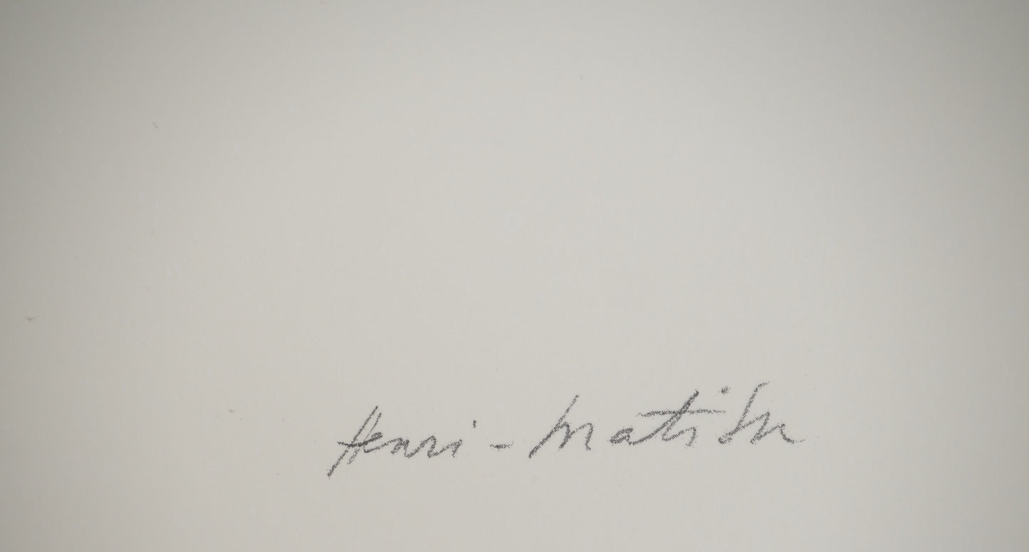 Henri MATISSE : Nu au repos - Lithographie signée