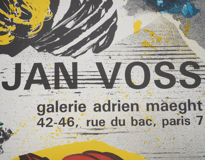 Jan VOSS : FIAC 1985 - Lithographie originale