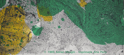 Jan VOSS : FIAC 1985 - Lithographie originale