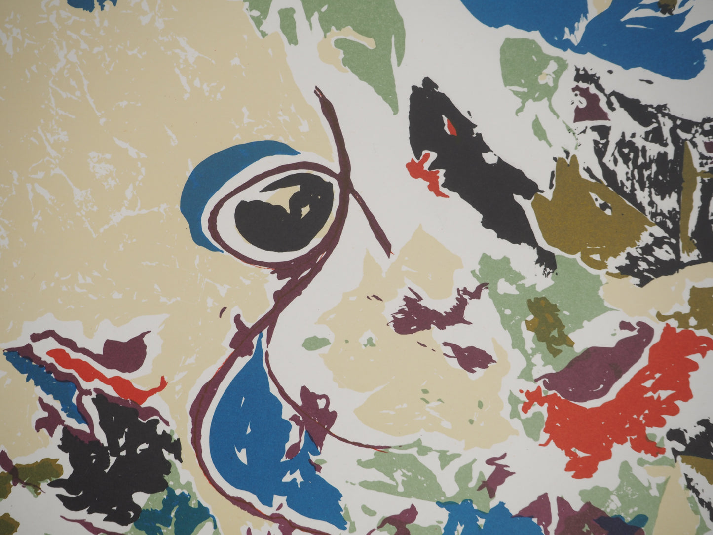 Olivier GARAND : Exposition 1982 - Lithographie originale
