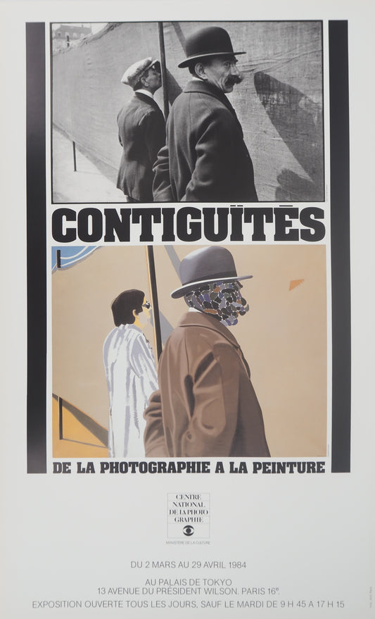 Eduardo ARROYO : Contiguïtés - Affiche originale
