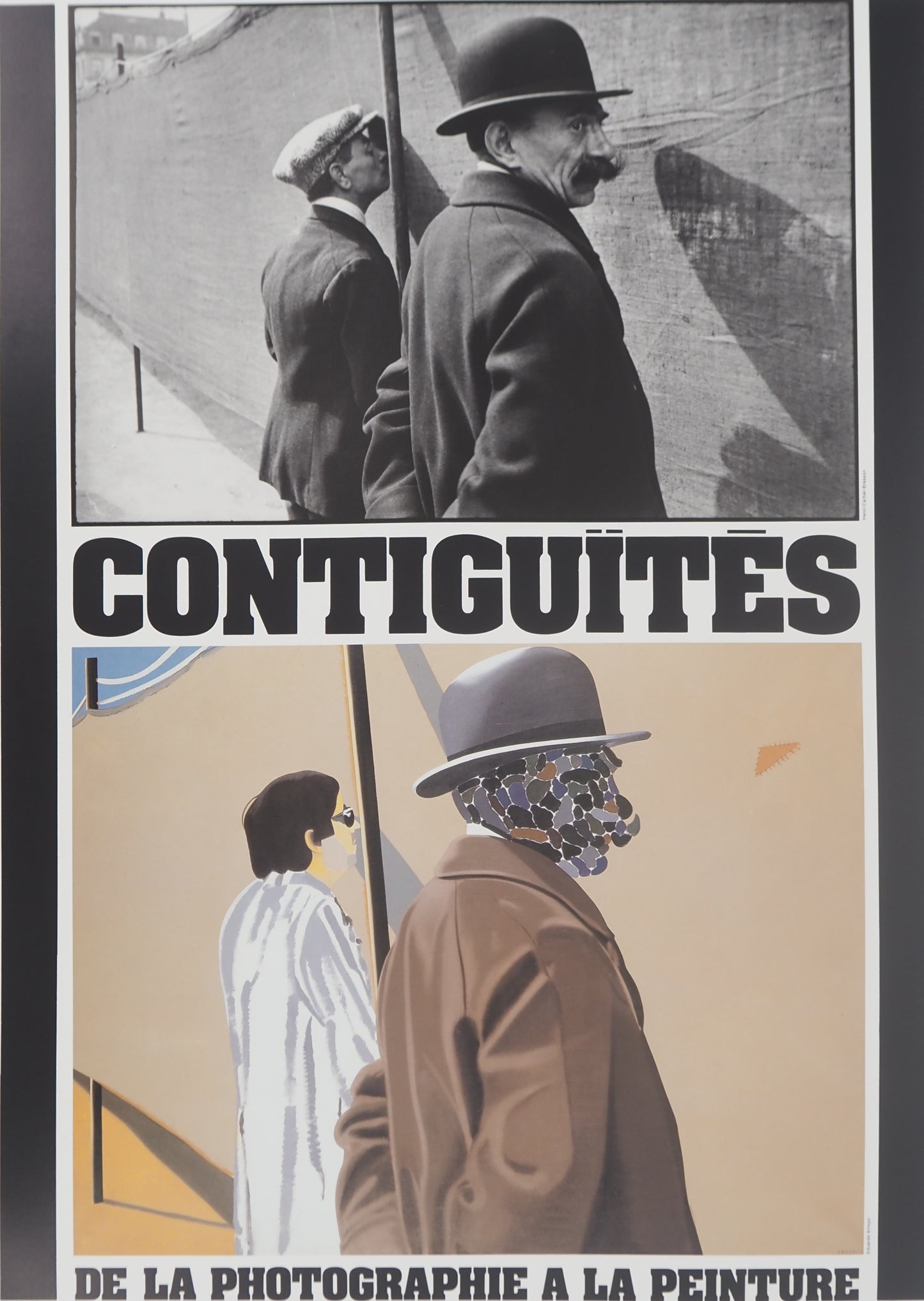 Eduardo ARROYO : Contiguïtés - Affiche originale