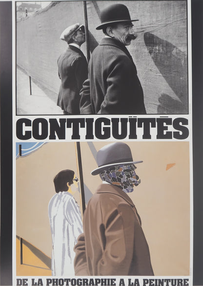 Eduardo ARROYO : Contiguïtés - Affiche originale