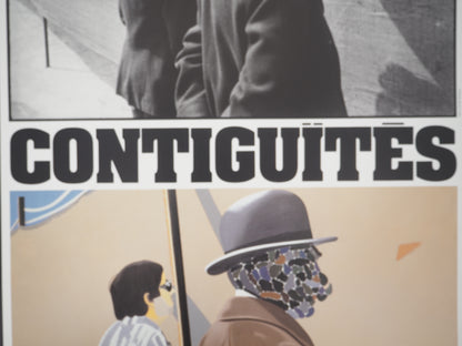 Eduardo ARROYO : Contiguïtés - Affiche originale