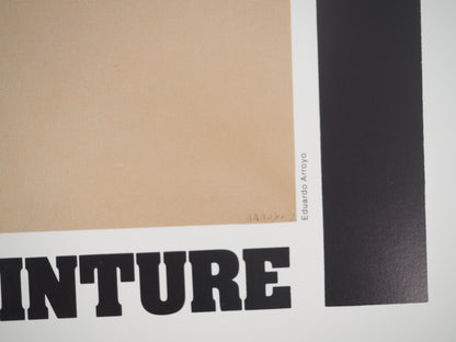 Eduardo ARROYO : Contiguïtés - Affiche originale