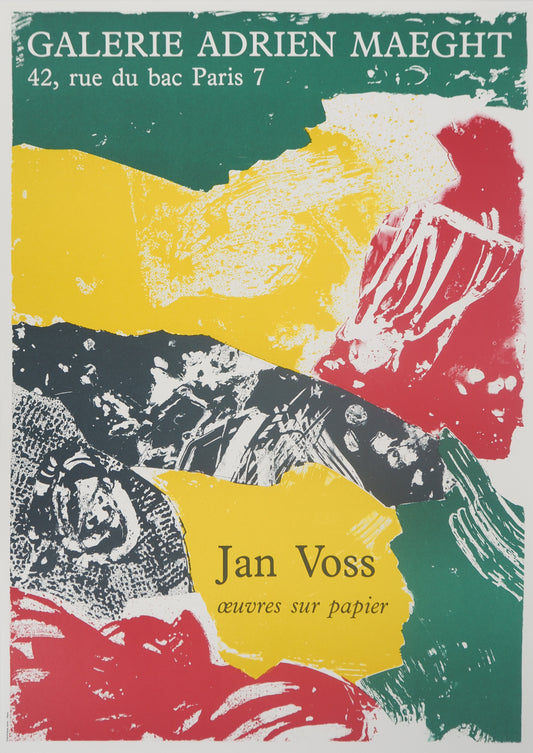 Jan VOSS : Oeuvres sur papier - Lithographie originale