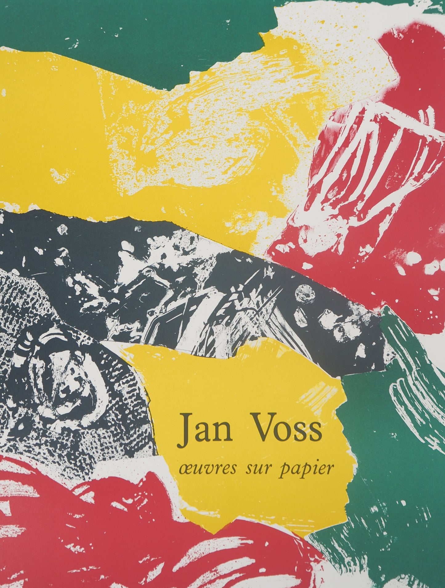 Jan VOSS : Oeuvres sur papier - Lithographie originale