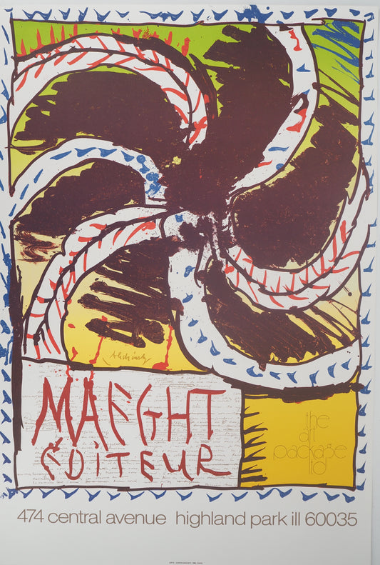 Pierre ALECHINSKY : Highland Park - Lithographie signée