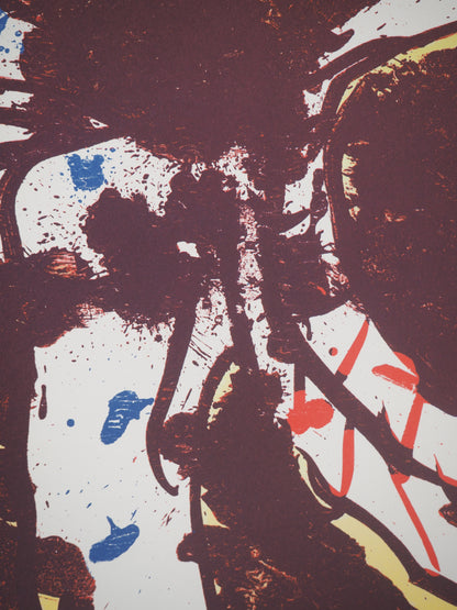 Pierre ALECHINSKY : Highland Park - Lithographie signée
