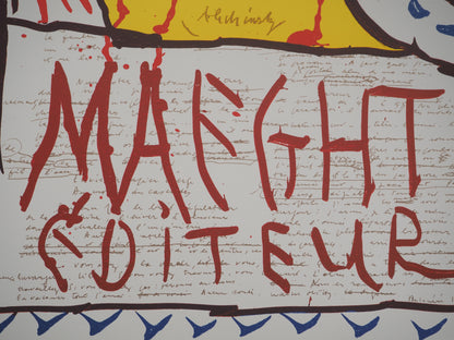 Pierre ALECHINSKY : Highland Park - Lithographie signée