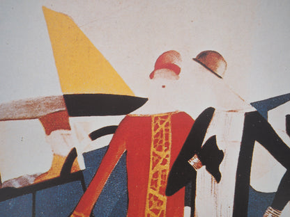 René MAGRITTE : Alfa Romeo - Affiche signée