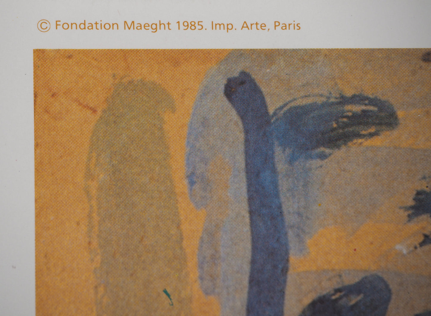 Piet MONDRIAN : Fondation Maeght Expo 1985 - Affiche originale