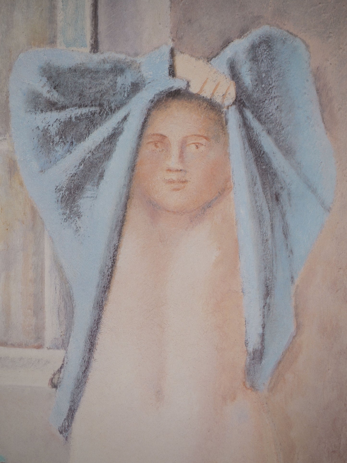 BALTHUS : Femme nue à la toilette - Affiche en couleurs