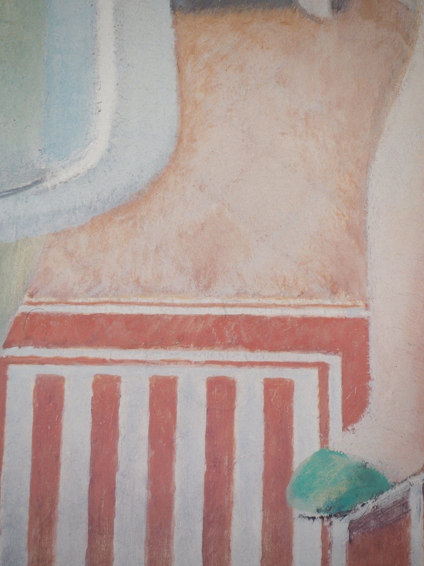 BALTHUS : Femme nue à la toilette - Affiche en couleurs