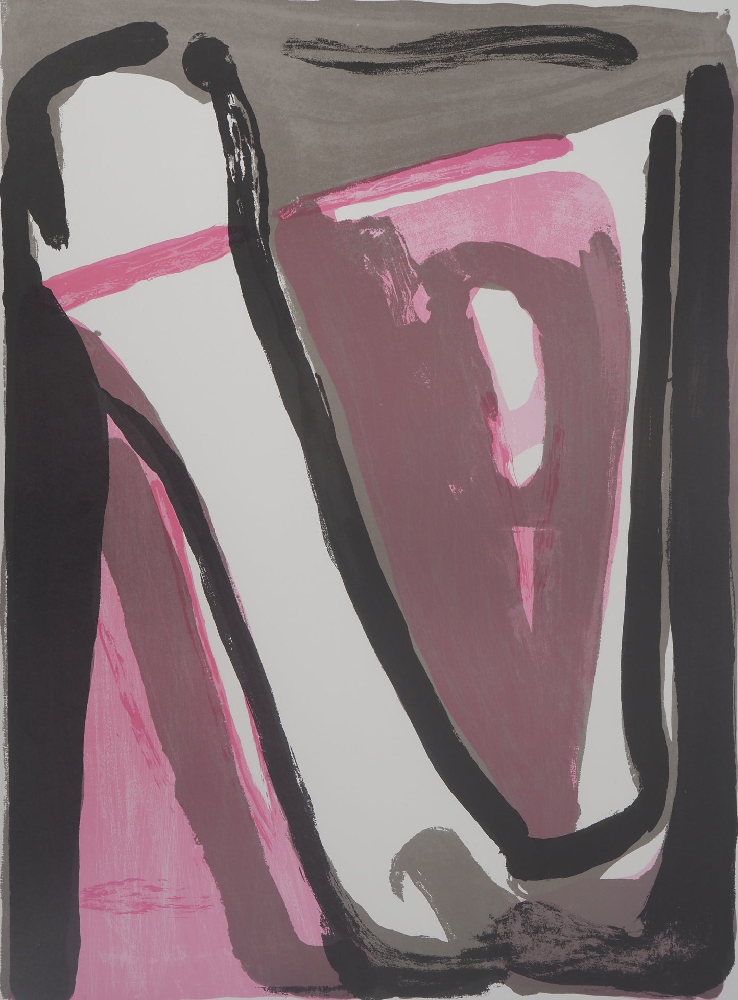 Bram VAN VELDE : Expo 1980 - Lithographie originale