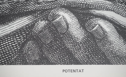 Alain LE YAOUANC : Potentat - Affiche originale