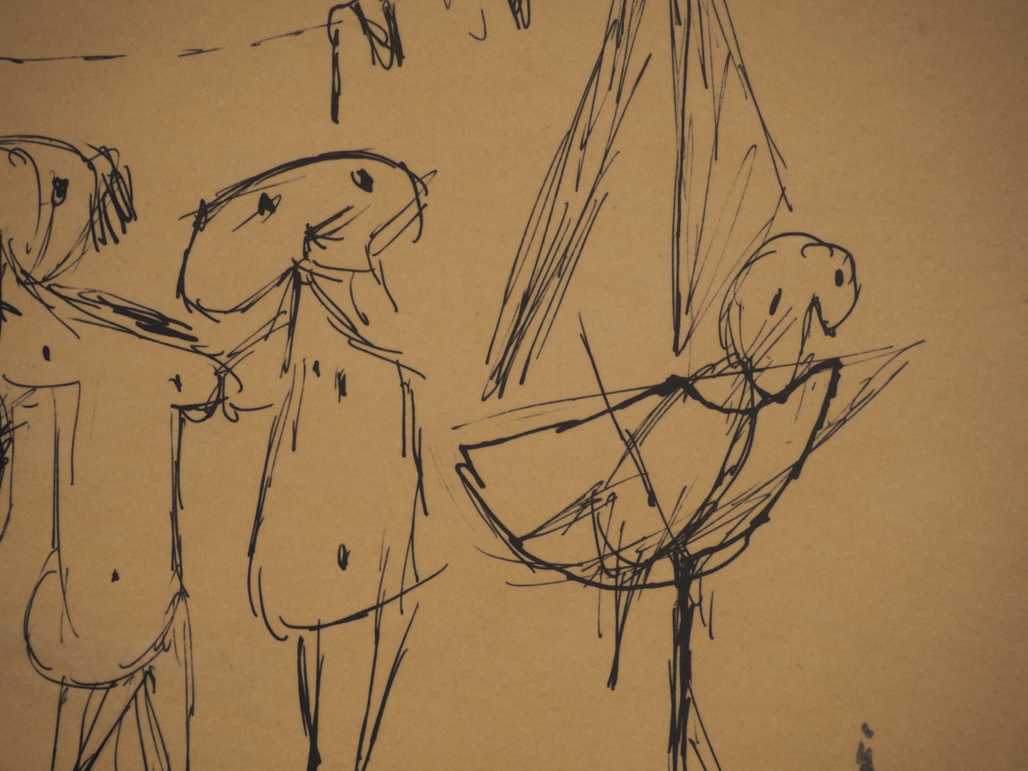 Guillaume CORNEILLE : Mère et enfants - Lithographie signée
