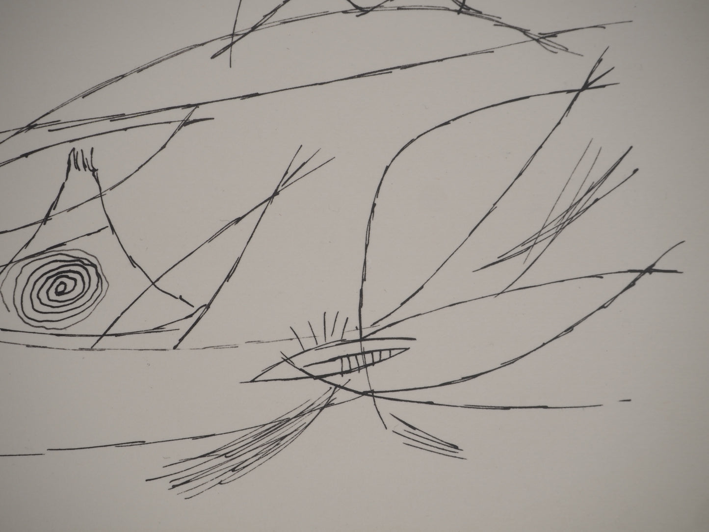 Guillaume CORNEILLE : Femme nue - Lithographie signée