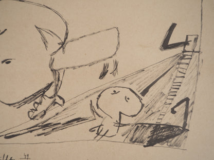 Guillaume CORNEILLE : Le soleil dans la maison - Lithographie signée