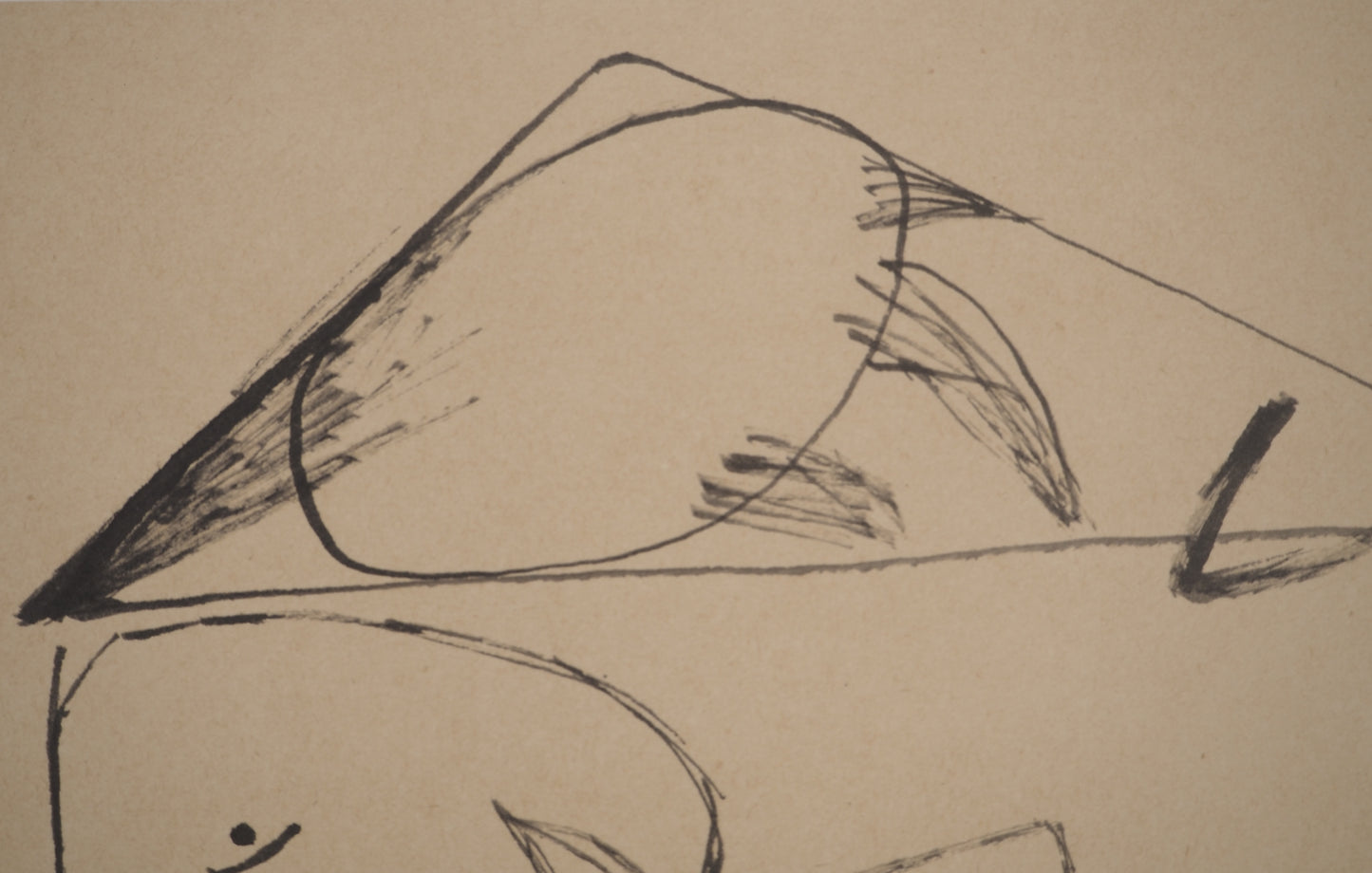 Guillaume CORNEILLE : Le soleil dans la maison - Lithographie signée