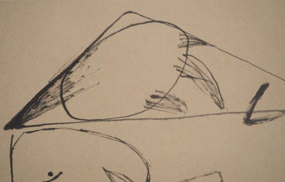 Guillaume CORNEILLE : Le soleil dans la maison - Lithographie signée