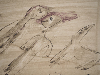 Guillaume CORNEILLE : La guitare oubliée - Lithographie signée