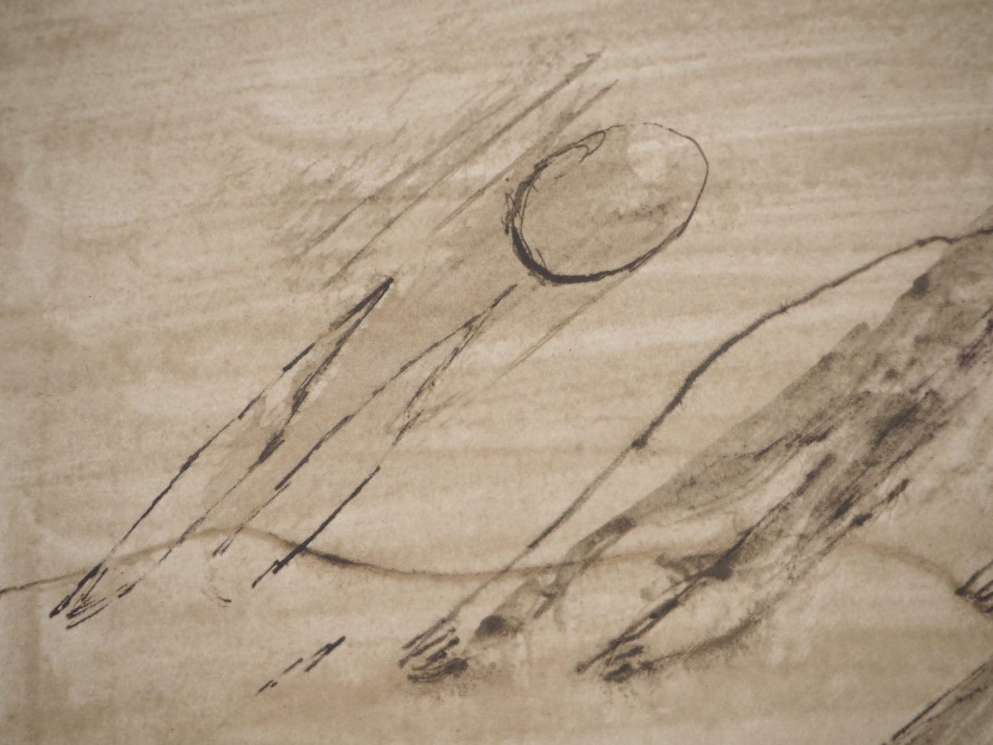 Guillaume CORNEILLE : La guitare oubliée - Lithographie signée